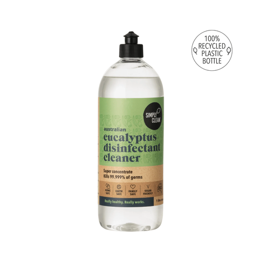 Eucalyptus Disinfectant Concentrate Cleaner - Makes 40 Litres - 1 Litre
