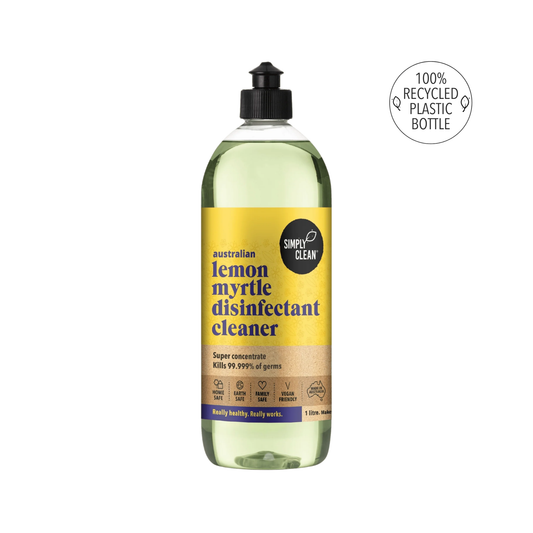 Lemon Myrtle Disinfectant Cleaner - Makes 40 litres - 1 litre